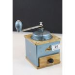 Mid 20th century French ' Grulet ' Coffee Grinder, 20cms high