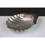Silver Clam Shell Butter Dish, Chester 1909, J & R Griffin