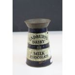 Vintage Advertising Tin / Money Box ' Cadbury's Dairy Milk ', 14.5cms high