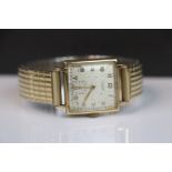 J.W Benson 9CT gold gents watch