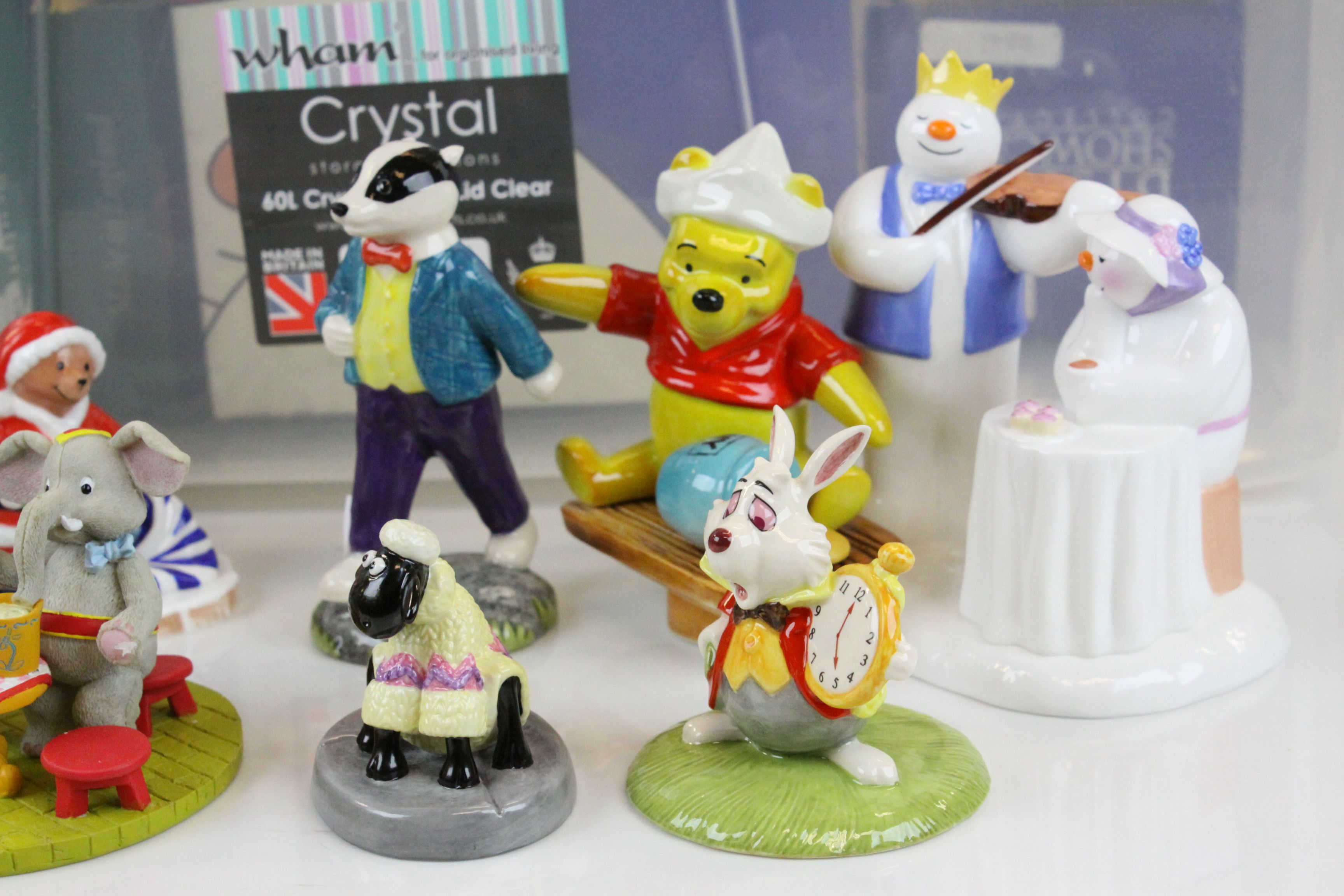 Nine Boxed Ceramic Character Figures including Beswick Edward Trunk, Bill Badger and Gentleman - Image 4 of 5