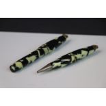 Travel ink pen and special set with 14 CT gold nib