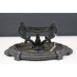 19th century Cast Metal Boot Scraper