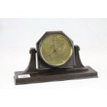 Early 20th century Bakelite ' S & M Stormoguide ' Barometer with Brass Face, dated 1929, 28cms long
