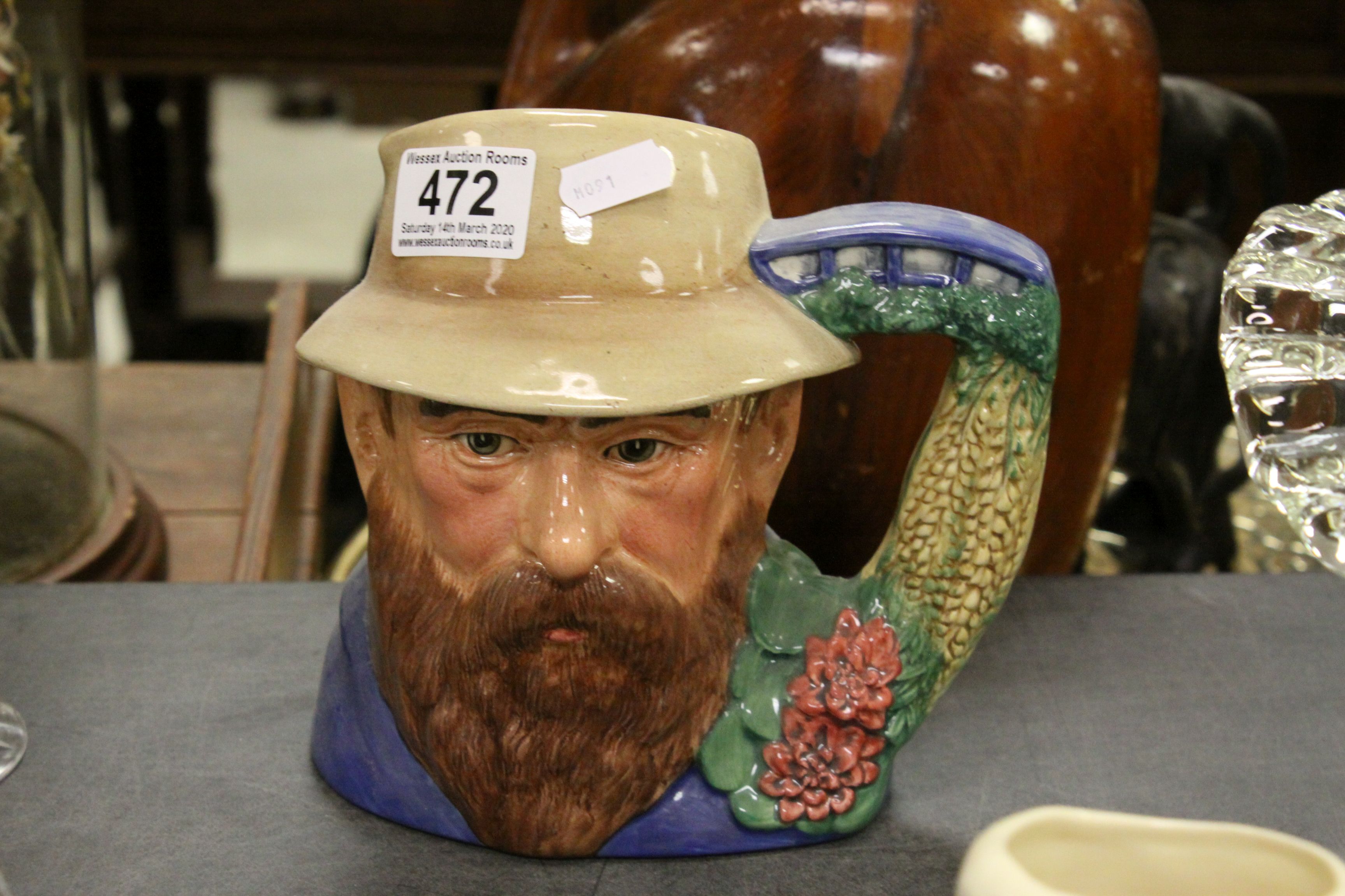 Royal Doulton character jug, Claude Monet, one other of a nurse & limited edition Royal Doulton - Image 5 of 5