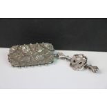 Two silver sweetheart brooches Birmingham 1893 - W.Bros & Chester 1909 - F.S.B