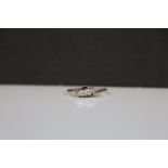 18CT yellow gold diamond ring