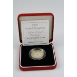 Royal Mint 1997 Silver Proof Piedfort Commemorative £2 Coin. Mint and Cased Condition.