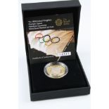 Royal Mint 2008 Silver Proof Piedfort Olympic Hand Over Ceremony Commemorative £2 Coin. Mint and