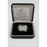 Royal Mint 1995 Silver Proof Piedfort United Nations Commemorative £2 Coin. Mint and Cased