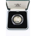Royal Mint 2004 Silver Proof Piedfort Roger Bannister Commemorative Fifty Pence Coin. Mint and Cased
