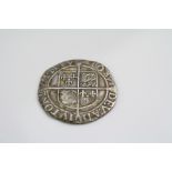 Elizabeth I Hammered silver shilling coin diameter 30mm