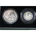 Royal Mint Cased 1997 Britania Silver Proof Coin Collection, set contains four coin denominations to