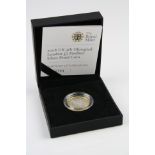 Royal Mint 2008 Silver Proof Piedfort Olympiad Commemorative £2 Coin. Mint and Cased Condition.