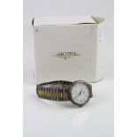 A Longines Conquest VHP Quartz Movement Swiss made wristwatch with date window to the three