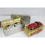 Two boxed / cased slot cars to include ltd edn Grand Prix Legends 1955 Stirling Moss #6 Mercedes