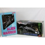 Two boxed Tsukuda Hobby Alien PVC completed models to include 1:5 SVM40 Alien Warrior and 1:12 SVM47