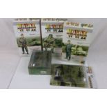 Three boxed Dragon WWII figures to include 70003 Leningrad 1941 Karl, 70009 East Prussia 1945