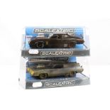 Two cased Scalextric Officially licensed Ford slot cars to include C3983 Ford XB Falcon Matte