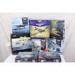 Eight boxed ltd edn Corgi The Aviation Archive diecast models to include AA31311, World War D Day