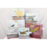 Five boxed 1:72 The Aviation Archive ltd edn diecast models to include Aces of the Commonwealth