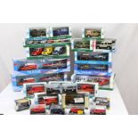 25 boxed Cararama diecast models to include Jeep Willys, 1:43 Land Rover Series III 109, OO scale