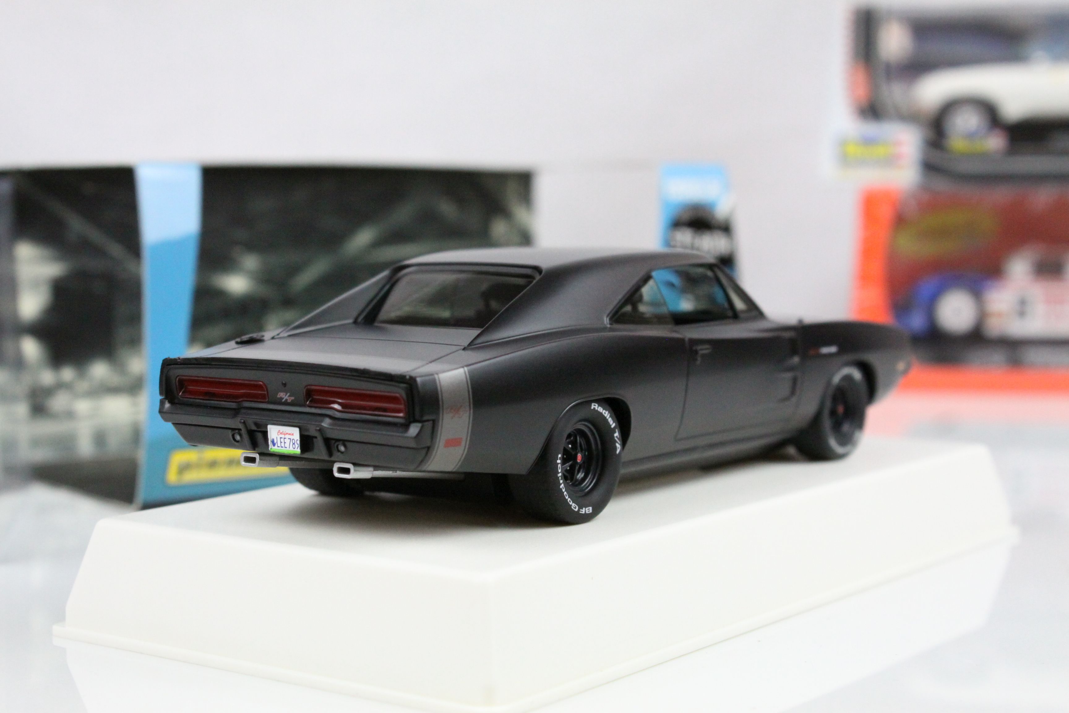 Four cased slot cars to include Special Edn Pioneer Street Muscles Dodge Charger, Revell Jaguar E- - Image 17 of 36