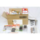 Quantity of boxed, bagged and carded OO gauge accessories to include Hornby, Merit, Gaugemaster etc