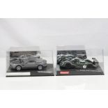 Two cased Carrera slot cars to include James Bond 007 Die Another Day Aston Martin V12 Vanquish