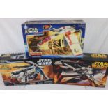 Star Wars - Three boxed & made Hasbro Star Wars vehicles to include Revenge of the Sith ARC-170