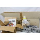 Quantity of slot car accessories to include 3 x Fly GB Track PIt Walls, 2 unopened Gaugemaster 25