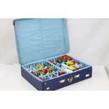 48 Matchbox Lesney diecast models from the 60s onwards, play worn, 75 Series examples, contained