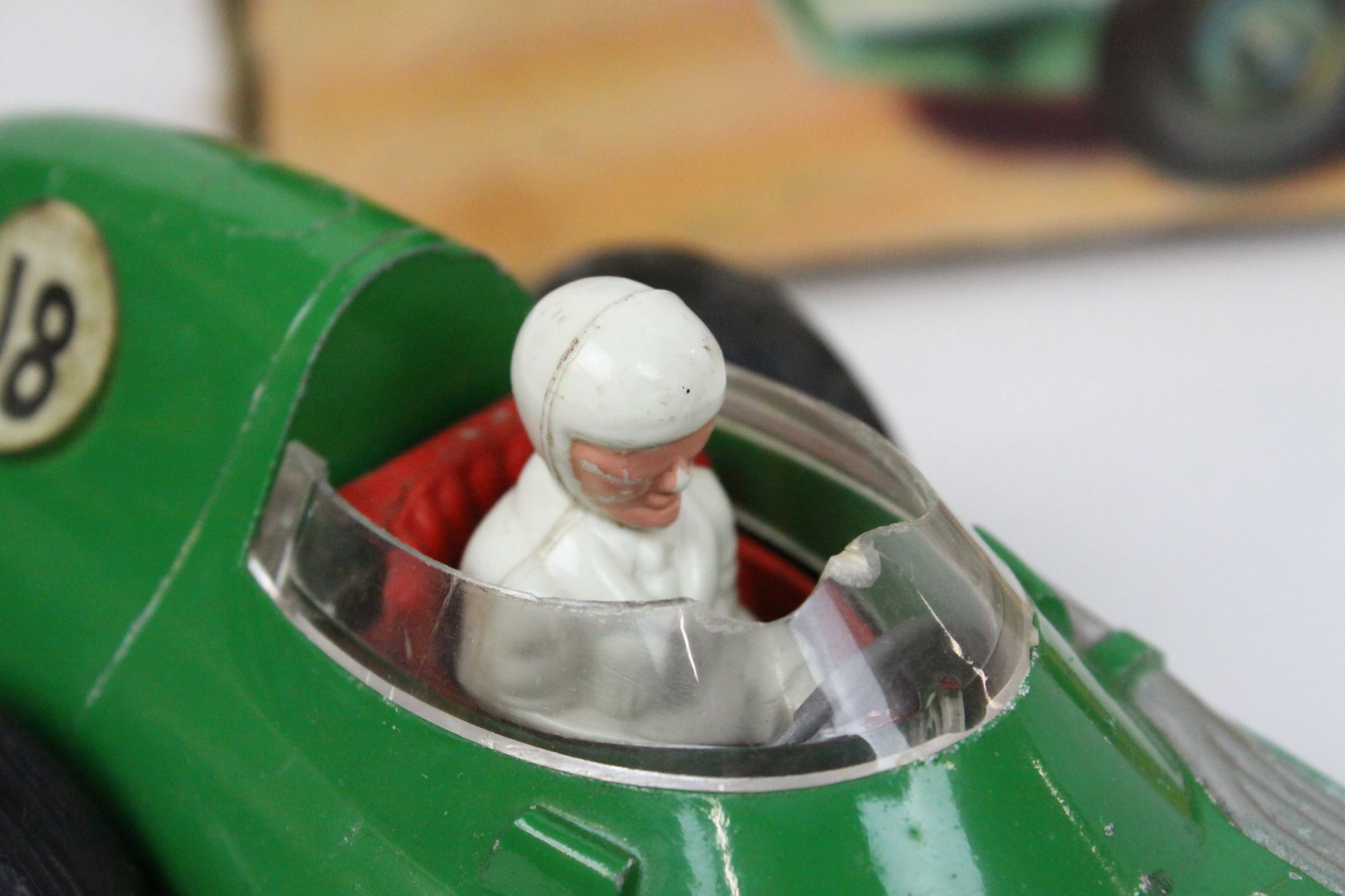 Mettoy Vanwall diecast model with plastic driver and tyres, marked to underside 'The Famous - Image 3 of 11