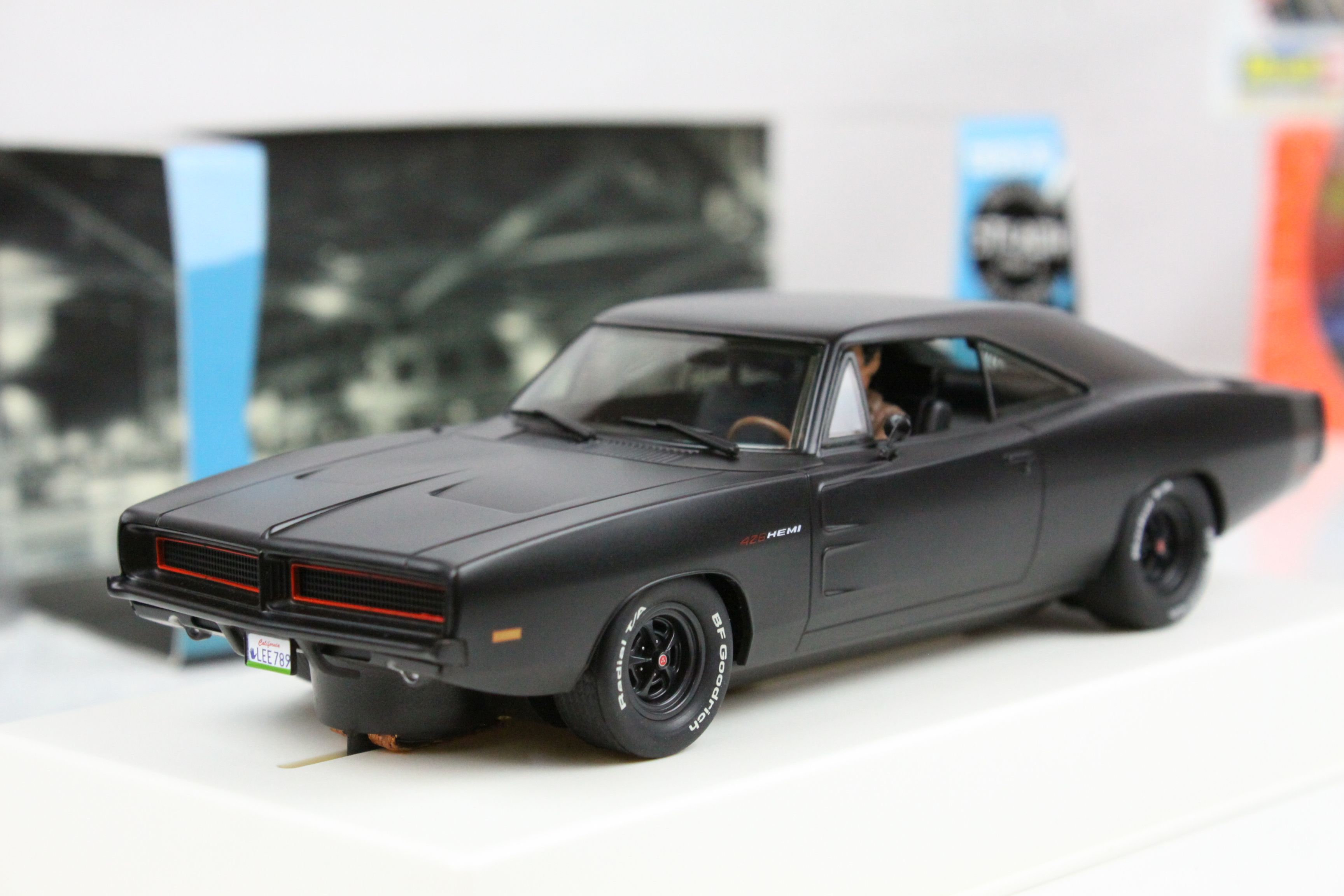 Four cased slot cars to include Special Edn Pioneer Street Muscles Dodge Charger, Revell Jaguar E- - Image 14 of 36