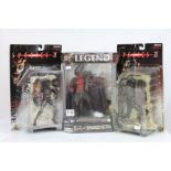 Boxed McFarlane Movie Maniacs Legend Lord of Darkness special edition figure plus 2 x carded