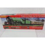 Boxed Hornby OO gauge The Flying Scotsman electric train set complete with locomotive and rolling