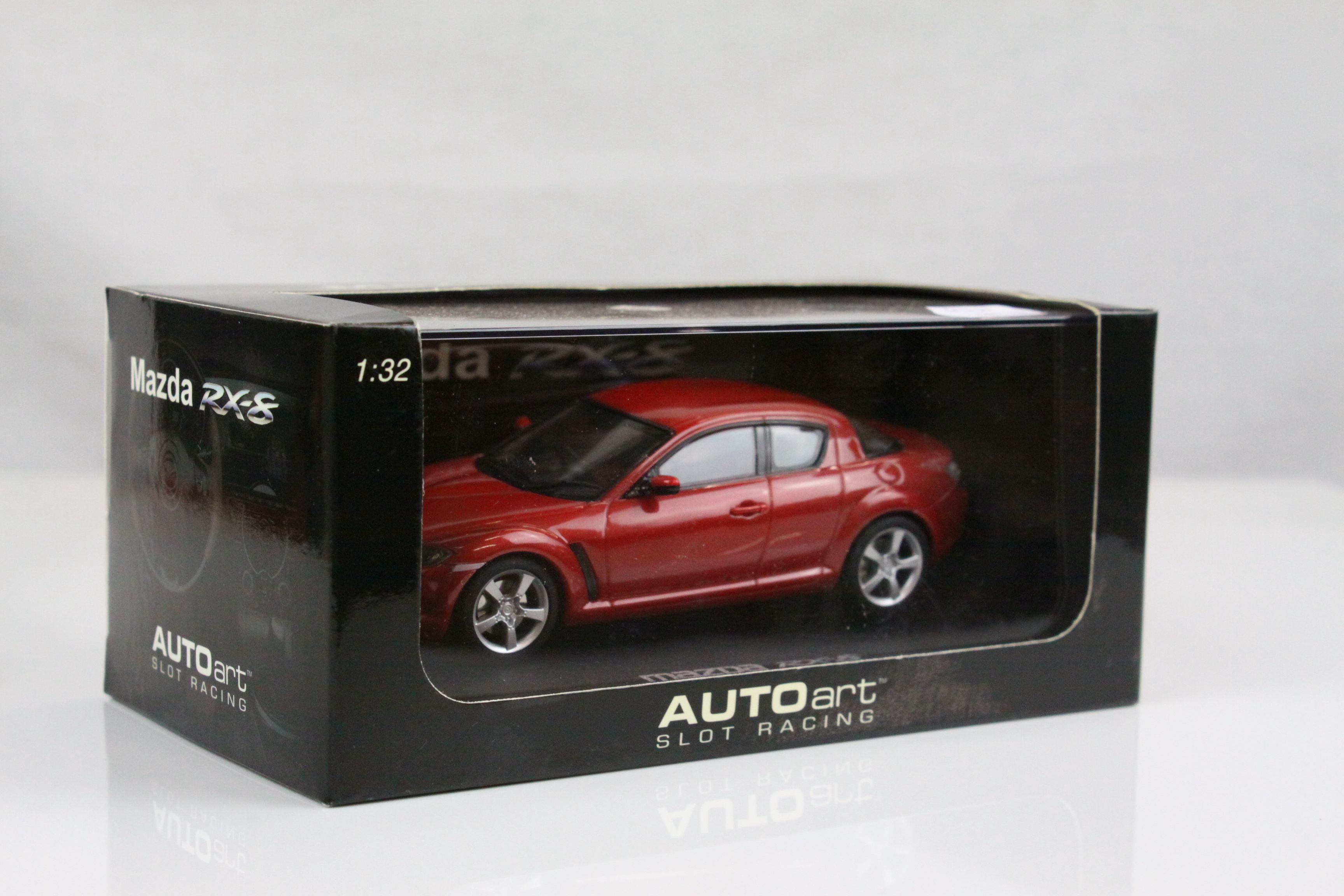 Four cased slot cars to include 3 x Auto Art Slot Racing featuring 13032 Mazda RX-8 (Velocity - Image 19 of 35