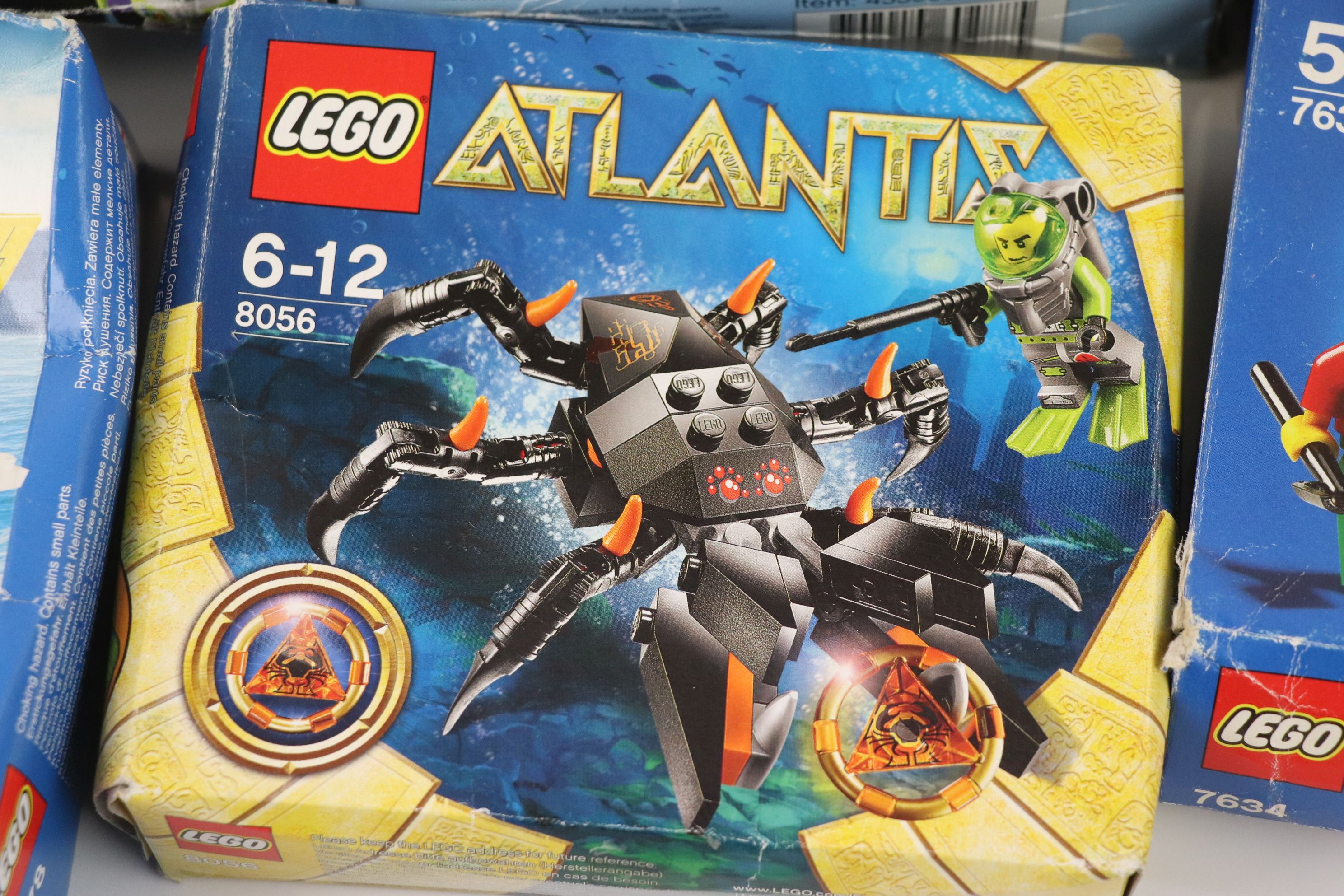 Seven boxed Lego sets to include Toy Story 7593, City x 4 (7248, 3365, 7634 & 3178), Atlantis 8056 - Image 6 of 8