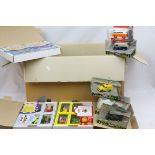 Over 50 boxed diecast models, mainly Lledo examples featuring 5 x Rupert, Noels House Part, Corgi