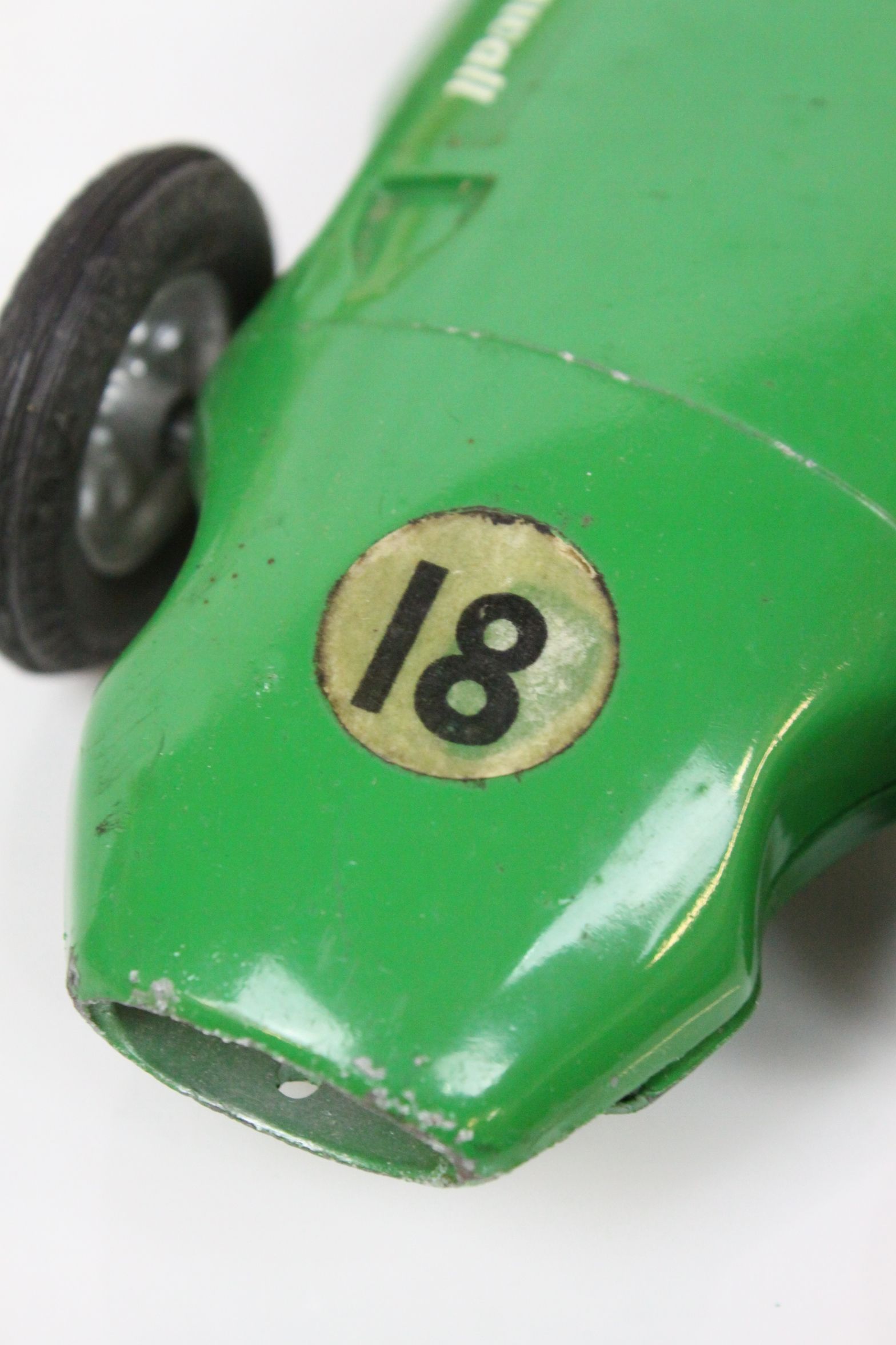 Mettoy Vanwall diecast model with plastic driver and tyres, marked to underside 'The Famous - Image 8 of 11