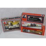 Four boxed OO gauge model rail items to include Lima 205111MWG GWR 2-6-2 locomotive, Hornby R749