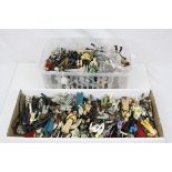 Star Wars - Collection of over 180 original figures, plus other examples, in a good play worn