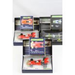 Three boxed ltd edn Scalextric & Superslot Legends slot cars to include C4068A Lotus 25, C3542a Team