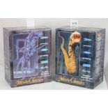 Two boxed Halcyon Movie Classics Aliens PCV model kits to include 1/1 HT20 Chest Buster and 1/12