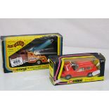 Two boxed Corgi diecast models to include 315 Lotus Elite in red (diecast vg, box window squashed