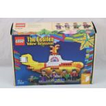 Lego - Boxed Lego Ideas #015 21306 The Beatles Yellow Submarine set, previously built, bricks