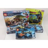 Five boxed Lego sets to include Fantastic Beasts x 2 (75952 & 75951), Disney Tron Ideas #021 21314,