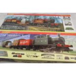 Two boxed Hornby OO gauge electric train sets to include R1088 The Industrial and R1109 The