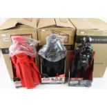 Shop Stock - Three trade boxes of Hasbro Star Wars Big Figs to include Roge One Raven Pilot (6