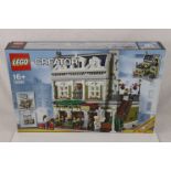 Lego - Boxed Lego Creator Expert 10243 Parisian Cafe set, previously built, bricks split into